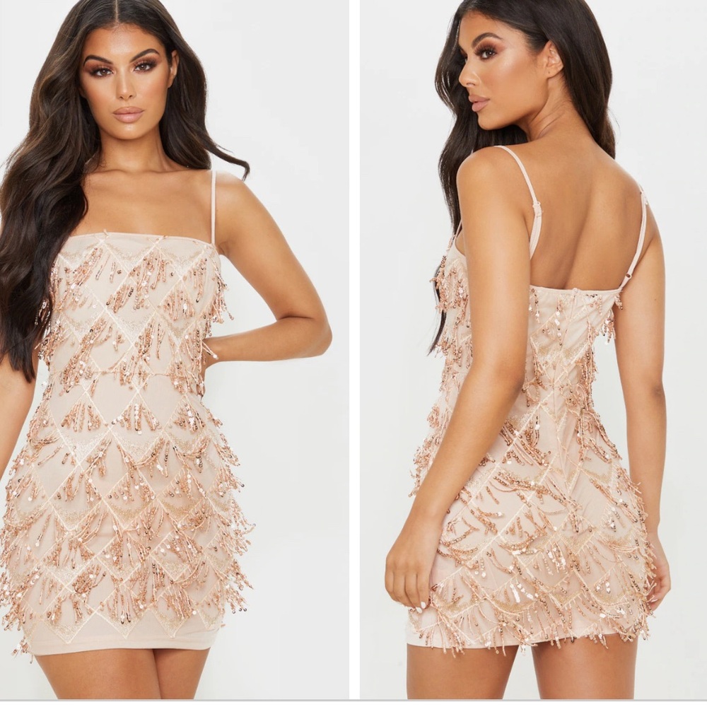 NWT Pretty Little Thing Sequin Dress